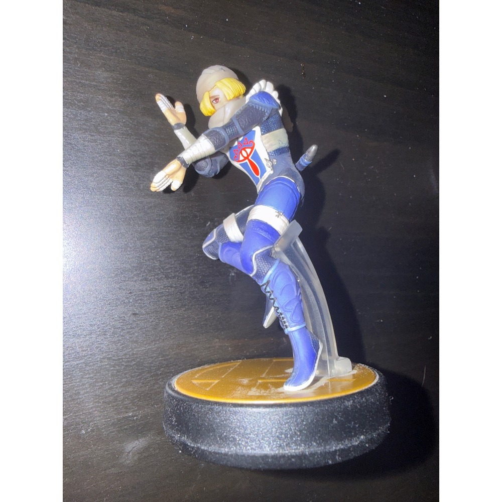 Nintendo Sheik Amiibo Super Smash Bros Series Zelda Figure out of box